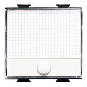 Targa portanome fuoriporta 10 ampere 250 volt con meccanismo basculante