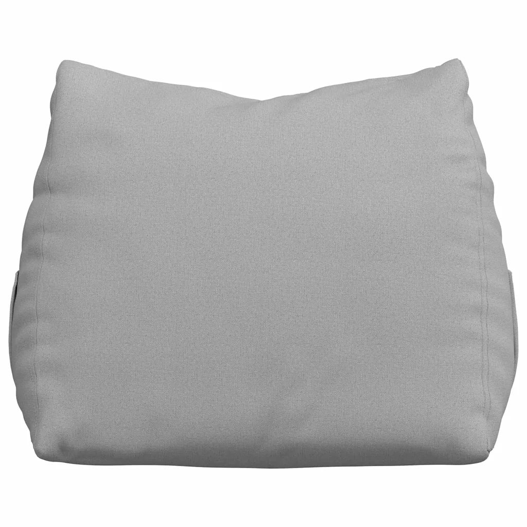 Cuscino per Schiena Grigio Nuvola 60 x 20 x 50 cm Tessuto 42015044