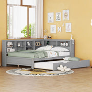 Divano letto matrimoniale - Xylo - 140x200 cm - Grigio - Trasformabile