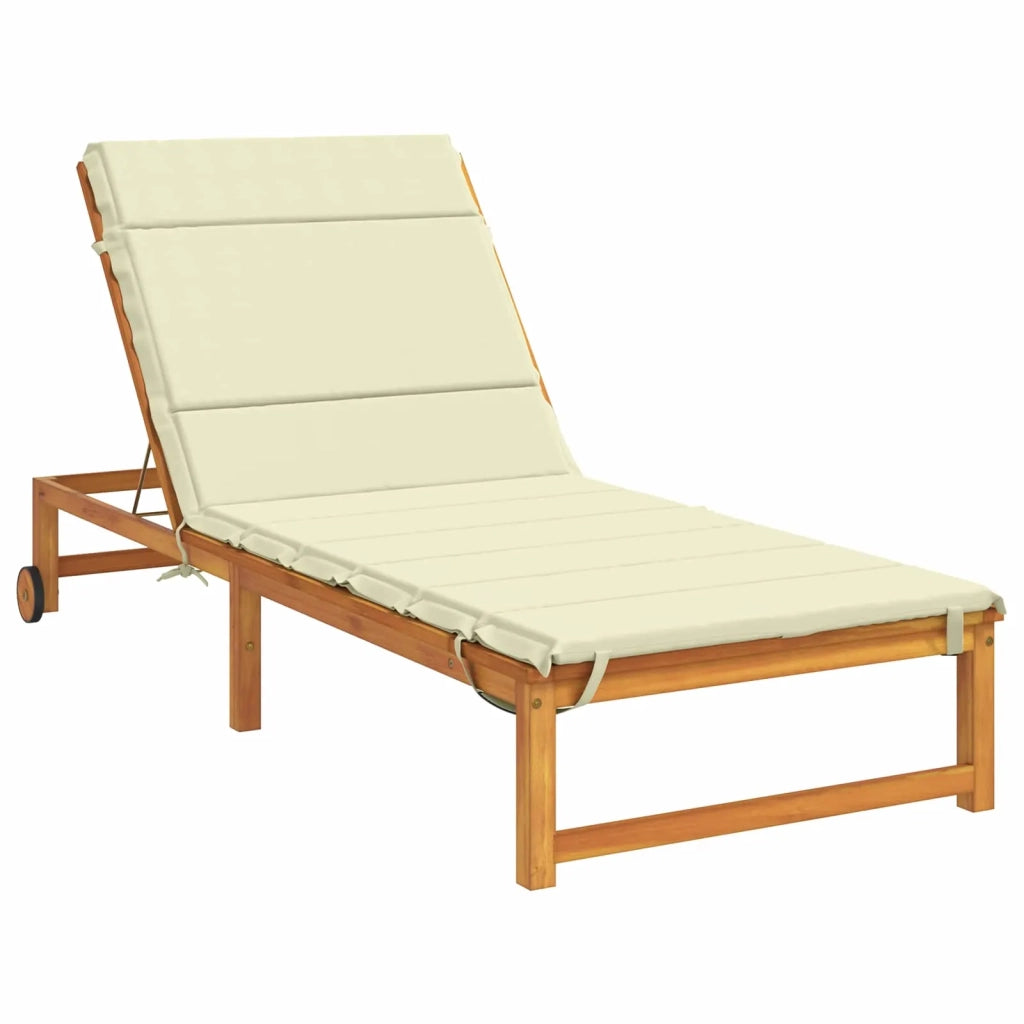 Cuscino per Lettino GEMERT 100% Poliestere Crema 948546