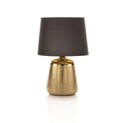 Lampada da tavolo RAQUEL oro/nero