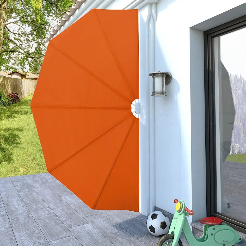 Tenda Laterale per Terrazza Pieghevole Terracotta 160 cm