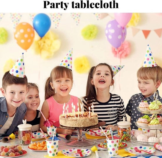 Tavolo da pranzo da un tempo con pailletten argentati brillanti - 3 pezzi - per matrimonio, festa e altro - 137 x 274 cm