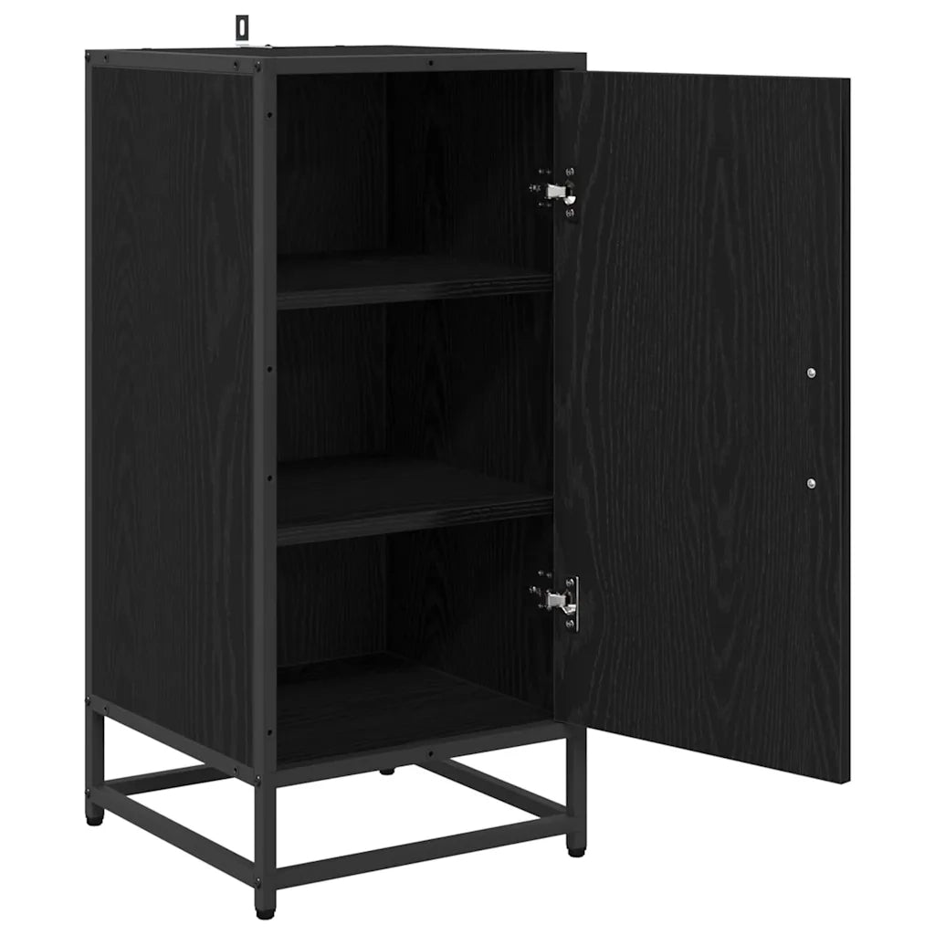 Credenza Rovere Nero 35,5 x 35 x 76 cm 883580