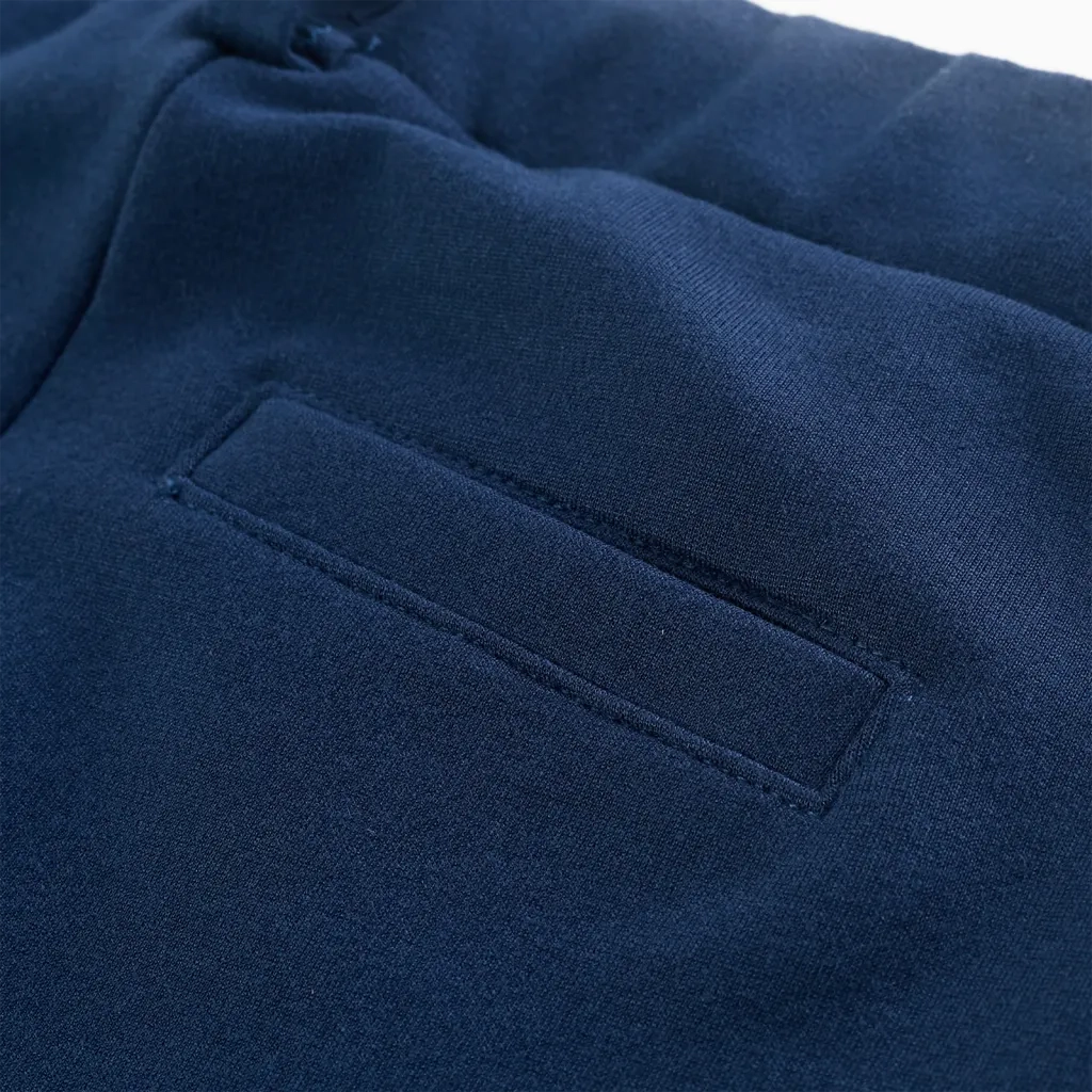 Pantaloni per Bambini con Finiture Nere Blu Marino 116 14924