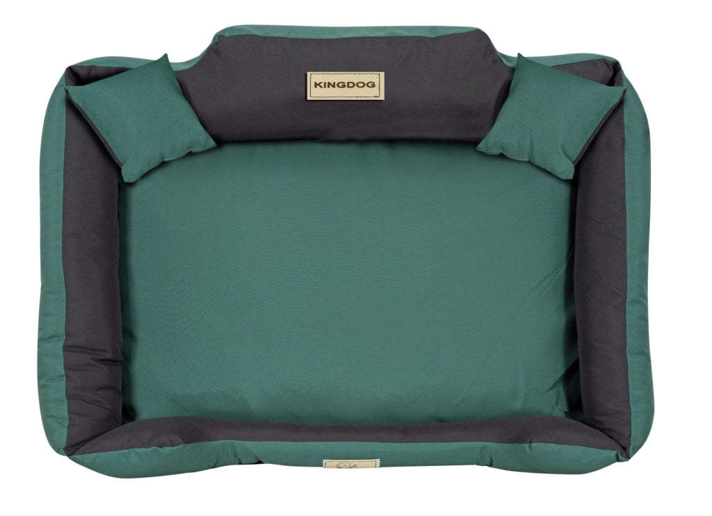 AIO FACTORY 115x95 cm KINGDOG MM43 Cuccia per cani verde personalizzabile