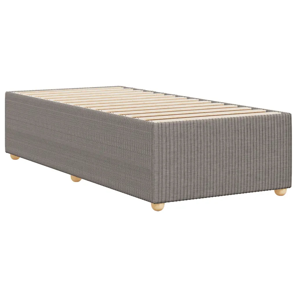 Giroletto senza Materasso Tortora 90x190 cm Tessuto 3284904