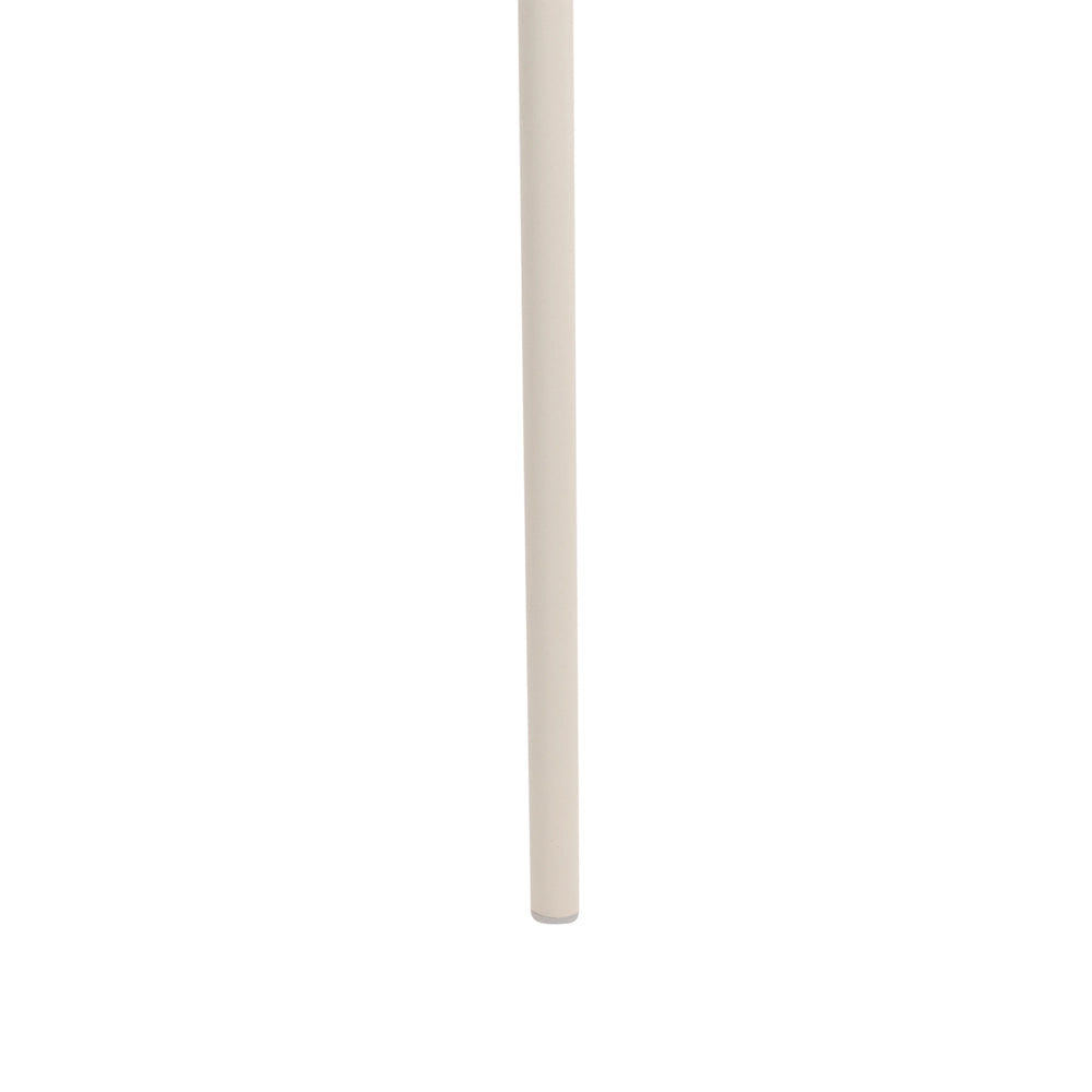 Set di 4 sedie da pranzo in plastica beige Design moderno e contemporaneo per la sala da pranzo