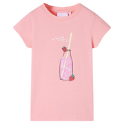 Maglietta da Bambina Rosa 116