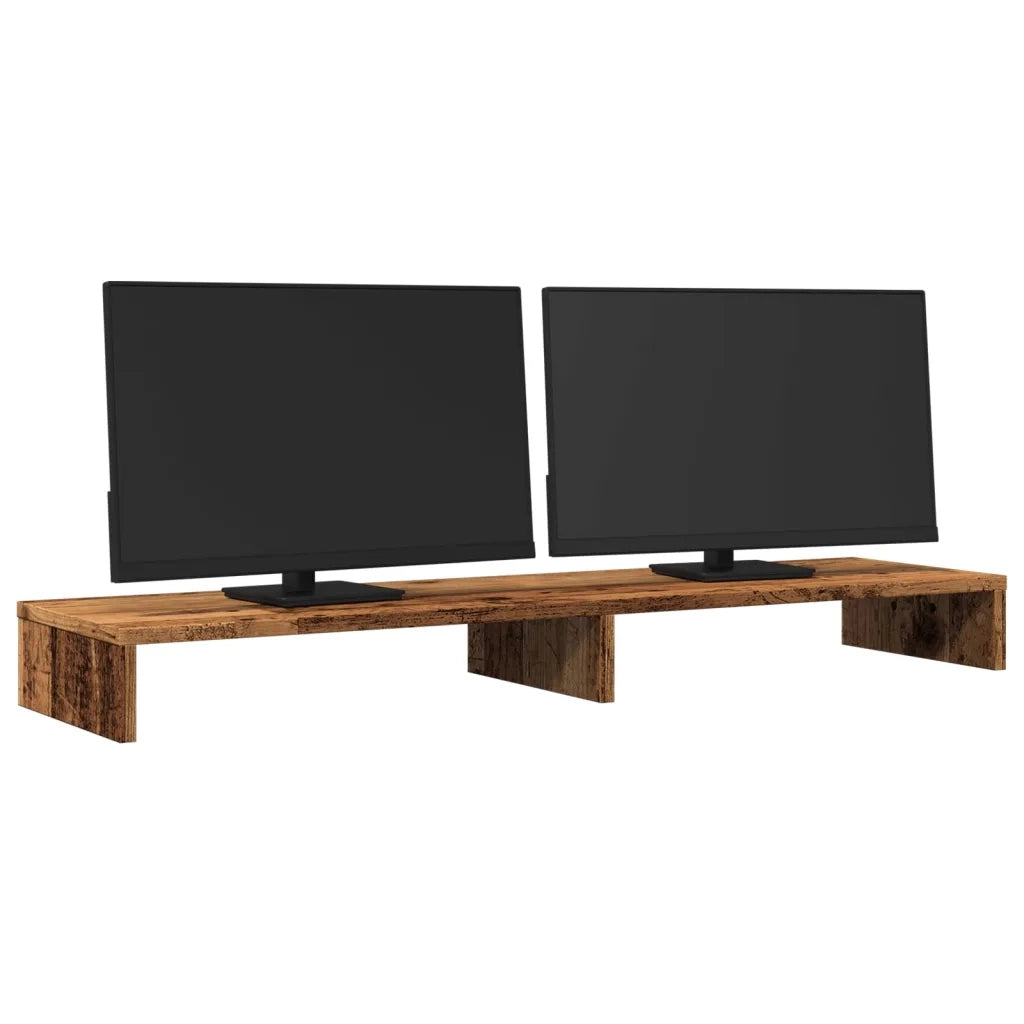 Supporto per Monitor Legno Vecchio 100x27x10 cm in Truciolato CFW9972374