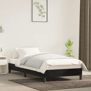 Giroletto-Struttura Letto Nero 90x200 cm in Velluto 824861