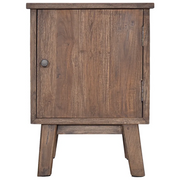 Comodino 40x30x53 cm in Legno Massello di Teak 288296