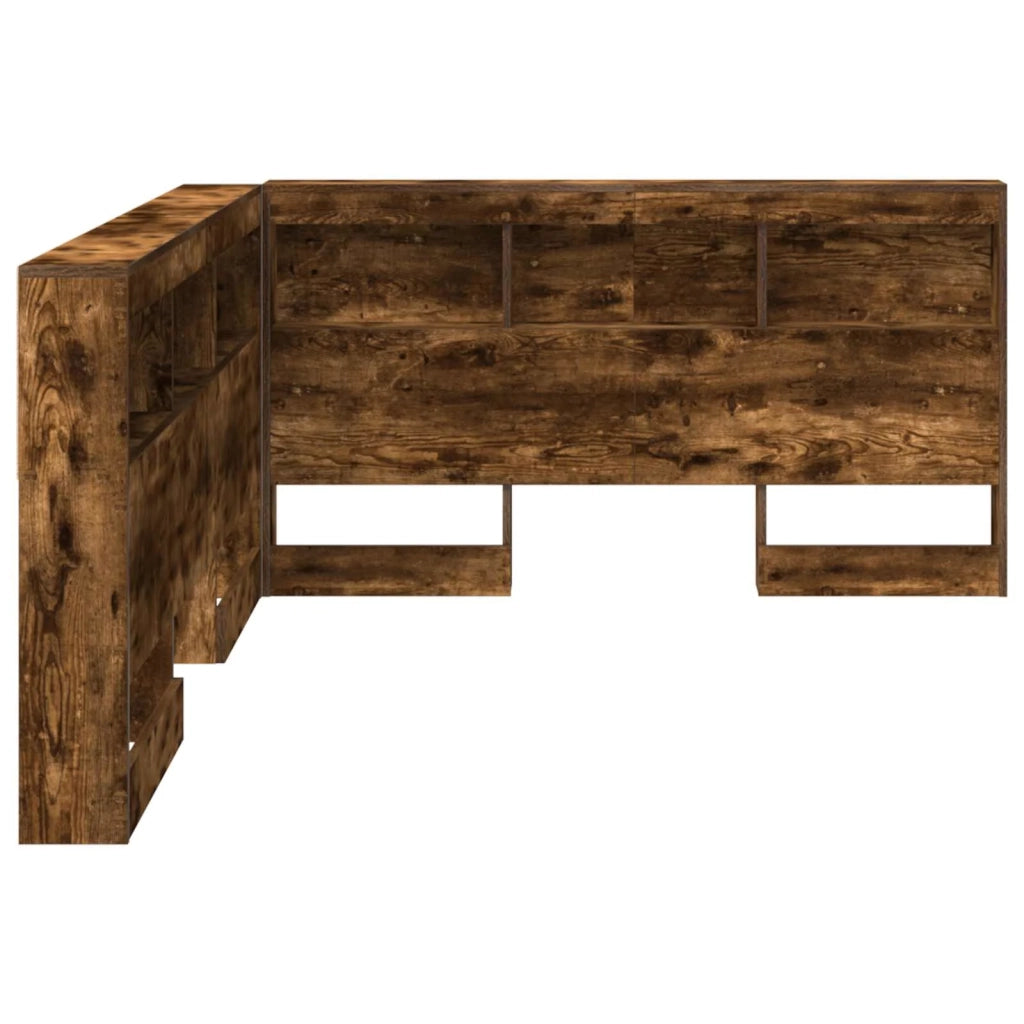 Testata contenitore Rovere fumé 140 cm Legno multistrato 3335489