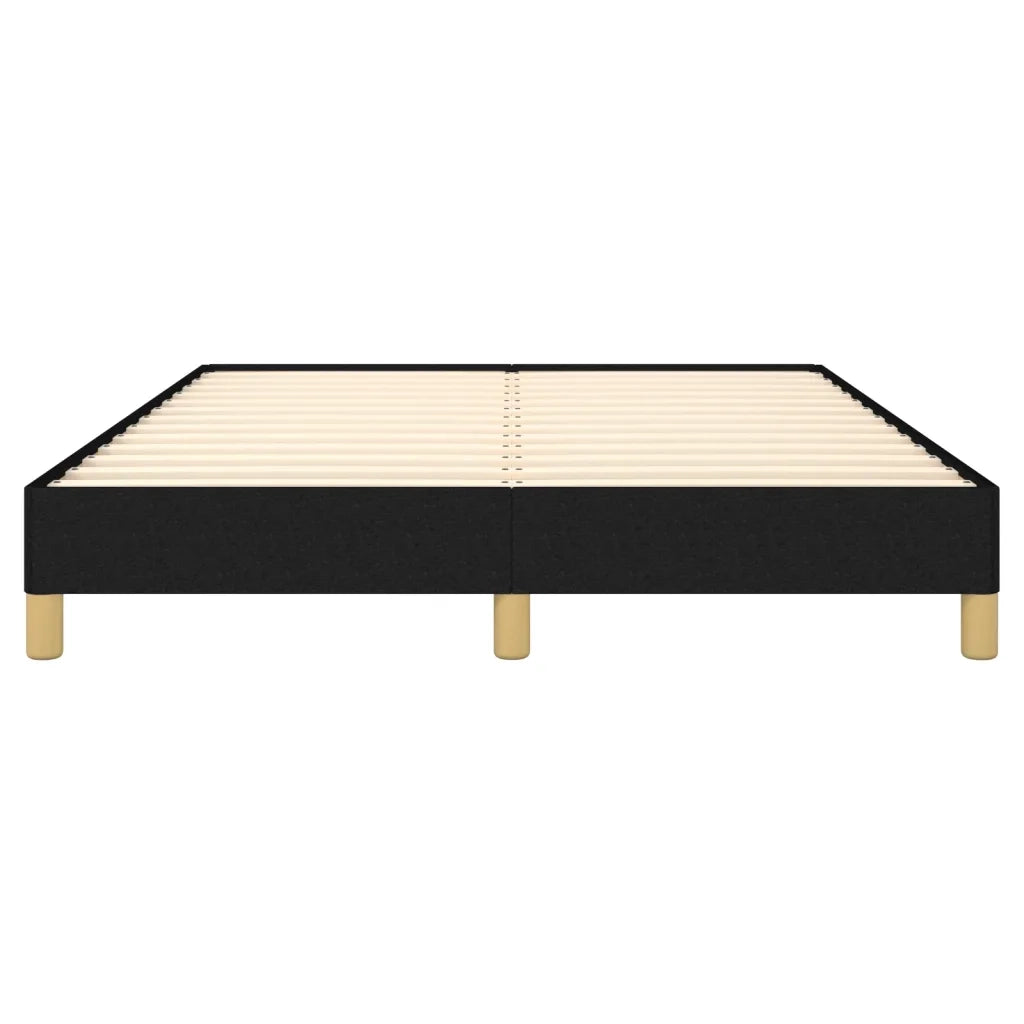Giroletto senza Materasso Nero 160x200 cm in Tessuto 346828