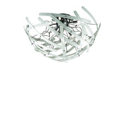 Vergato, Lampada da Soffitto Materiale Struttura in Vetro, Bianco