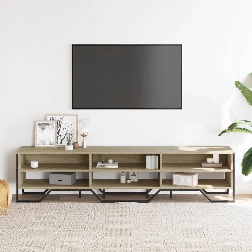 vidaXL Mobile Porta TV Rovere Sonoma 180x34x41 cm Legno Multistrato