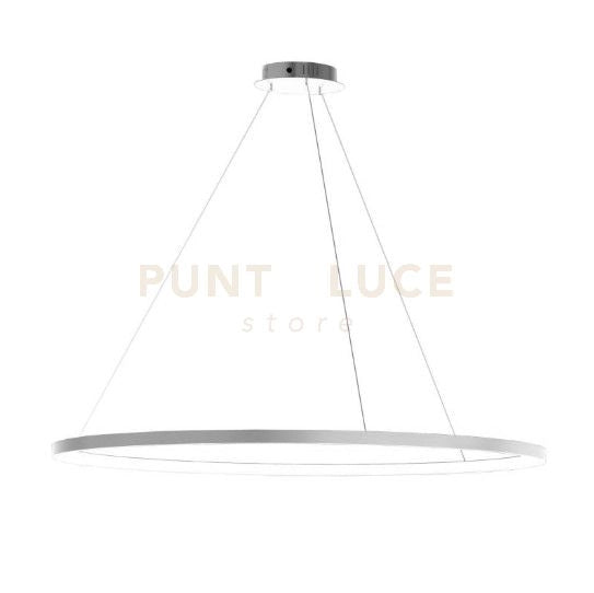 OSLO-120 B Sospensione bianco opaco led integrato 68W dimmerabile SDD 2800 - 5000k SDD diametro 120cm