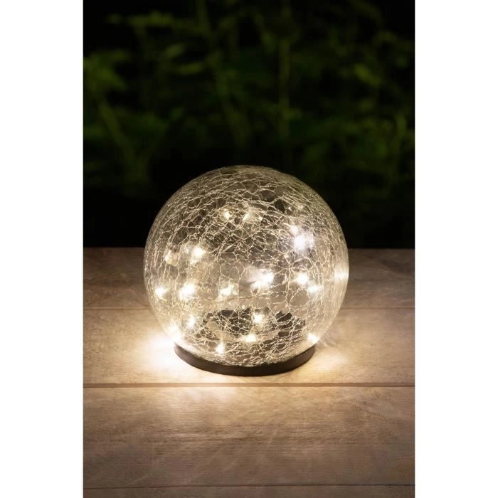 GALIX Sfera solare - Effetto vetro rotto -  15cm