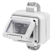 Gewiss 27057 contenitore stagno da palo 3 moduli ip55 grigio chiaro