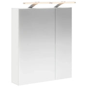 Mobiletto per specchio da Bagno | Armadio da bagno Bianco 60 x 14,5 x 70 cm