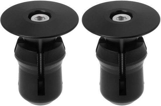 Manubrio da bicicletta - Design ergonomico - Diametro interno 16-22,7 mm - Resistente all'usura - Sostenibile - Installazione solida - Estremità del manubrio