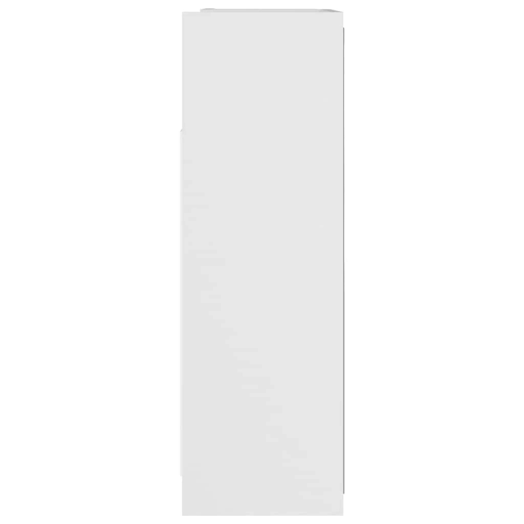 Mobiletto specchio da bagno 62,5 x 20,5 x 64 cm truciolato bianco 02_0006682
