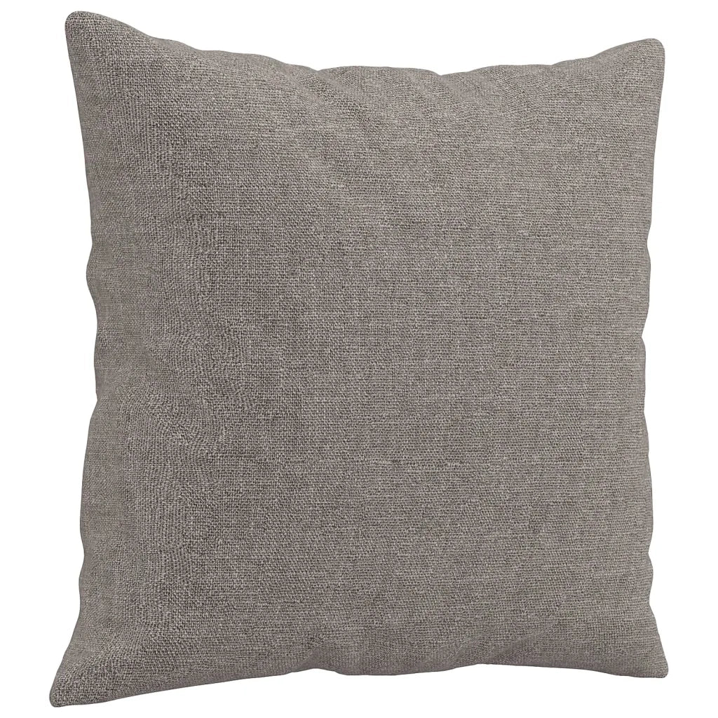 Divano a 2 Posti con Cuscini-Sofa 2 Posti con Cuscini Tortora 120 cm in Tessuto 696090
