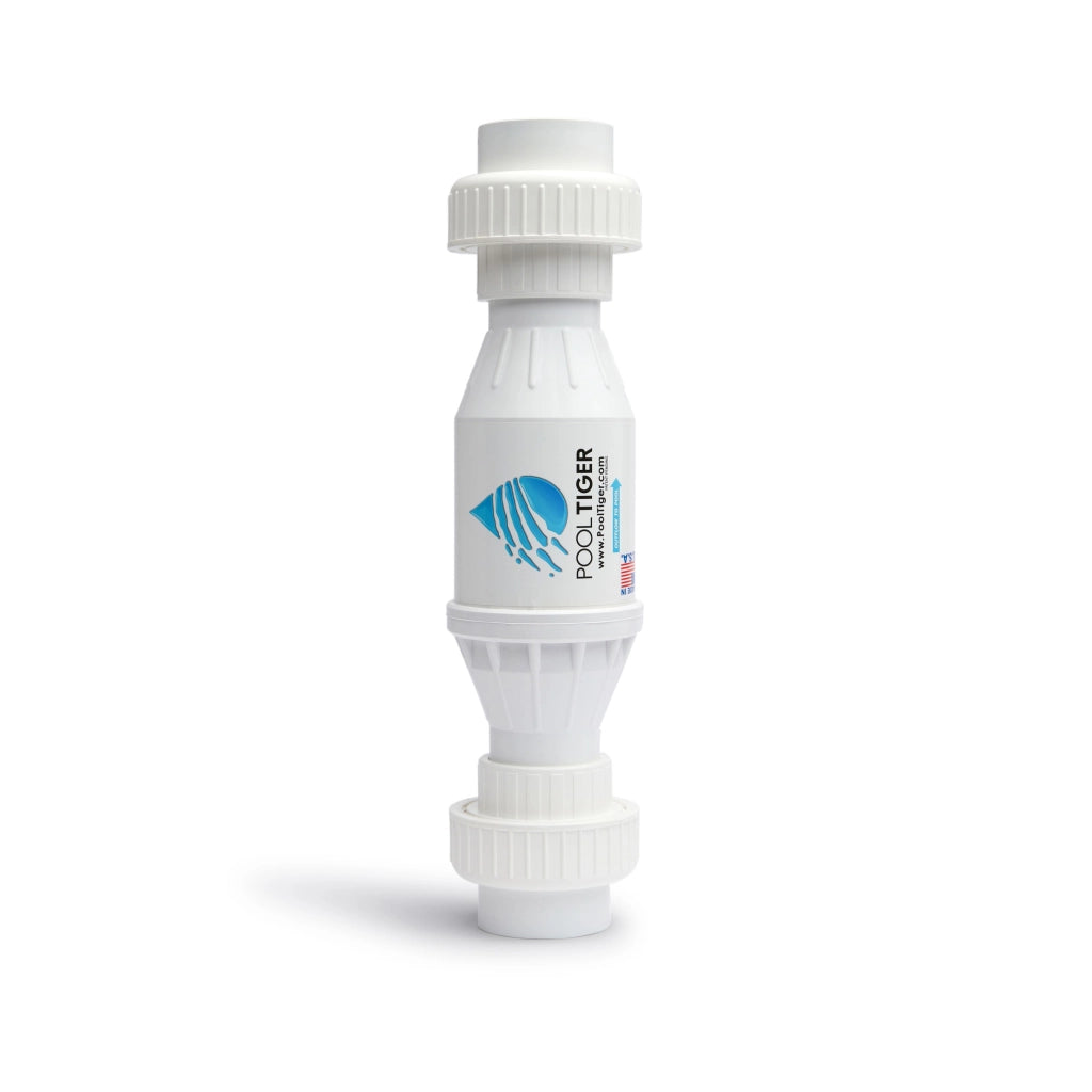Pooltiger Residencia Depuratore Acqua Naturale Per Piscine Da 421 M3 Per Ora Bianco