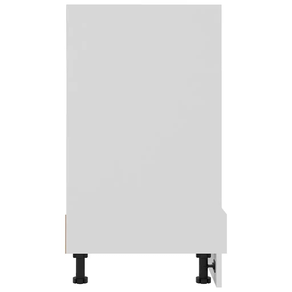Pensile da cucina | Armadio per Forno ¡°Riga¡± Bianco 60x46x81,5 cm