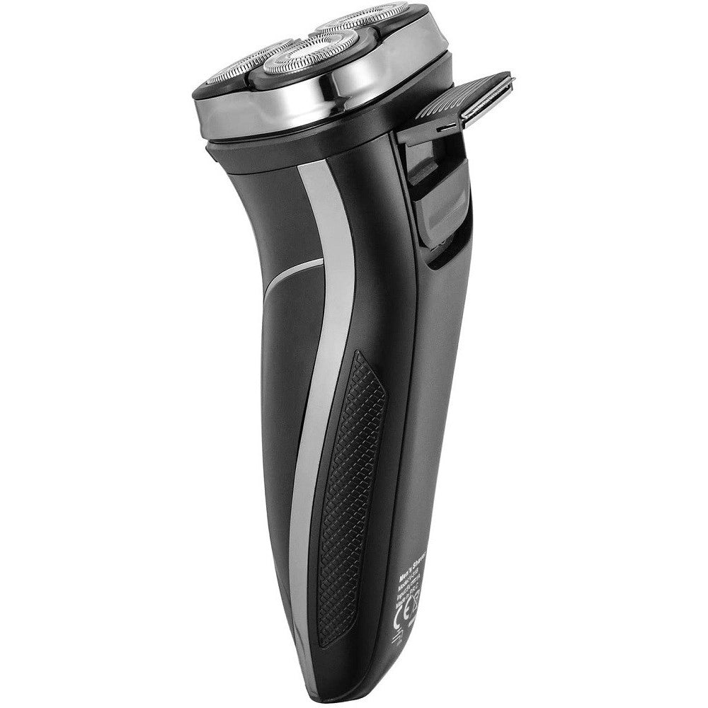 Trade Shop - Rasoio A Triple Testine Rotanti Trimmer Barba Cordless Impermeabile Display V318 -