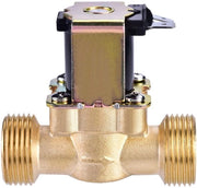 Solenoide a Ventiolo Acquatico, 3/4" Dc 24v Normale Posizione Chiusa Valvola Elettrica a Magnete in Ottone per Regolazione dell'Acqua Valvola in Ottone per Ingresso dell'Acqua per Regolazione dell'Acqua