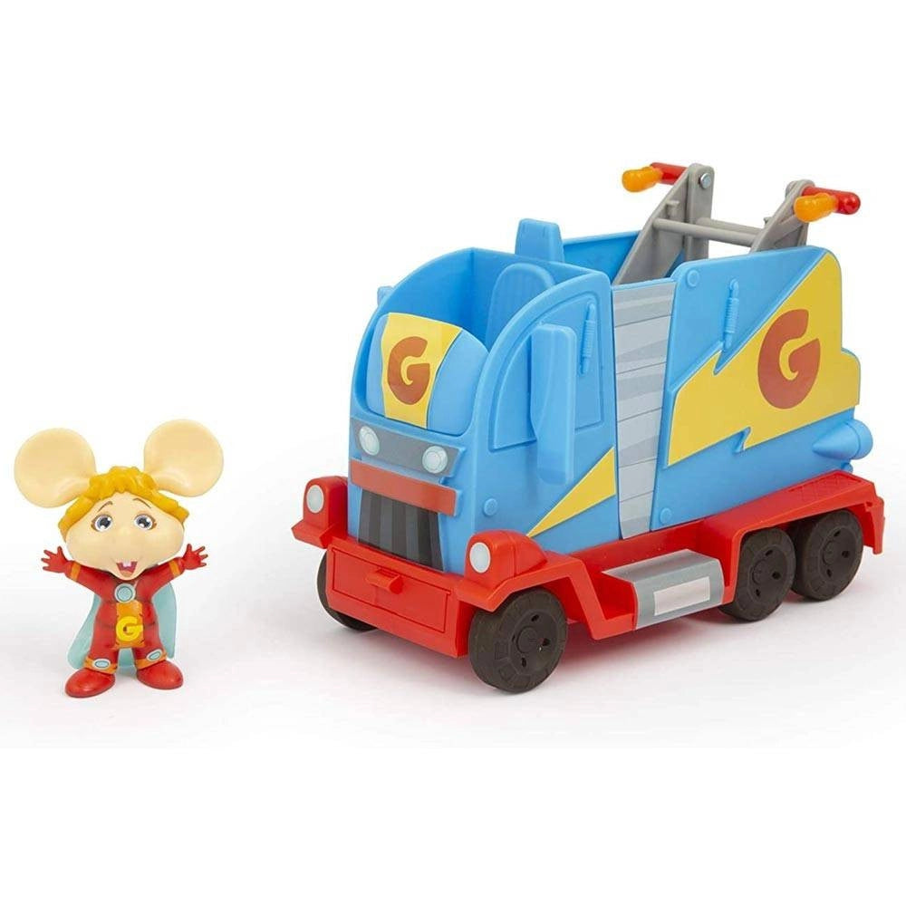 Trade Shop - Topo Gigio Veicolo Camion G-bus Con Personaggio Esclusivo Giocattolo Bambini -