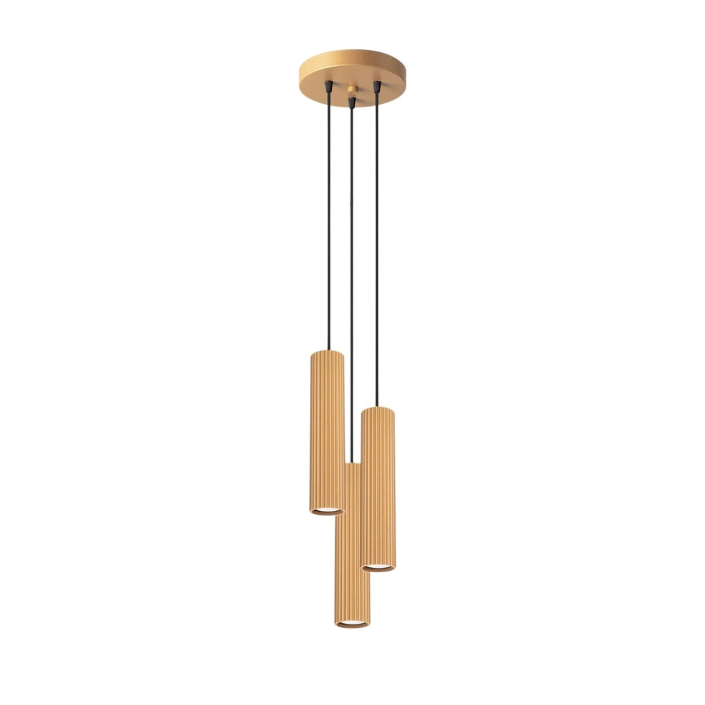 Lampada a sospensione moderna oro Ø20 3xGU10 GRAVIO