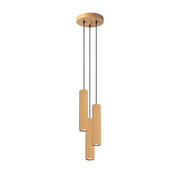 Lampada a sospensione moderna oro Ø20 3xGU10 GRAVIO