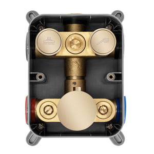 Set Doccia Da Incasso Rea Lungo Gold Box