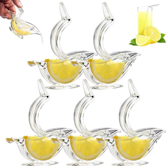 Spremifrutta a Mano con Forma di Pesce per Frutta, Pacchetto da 10