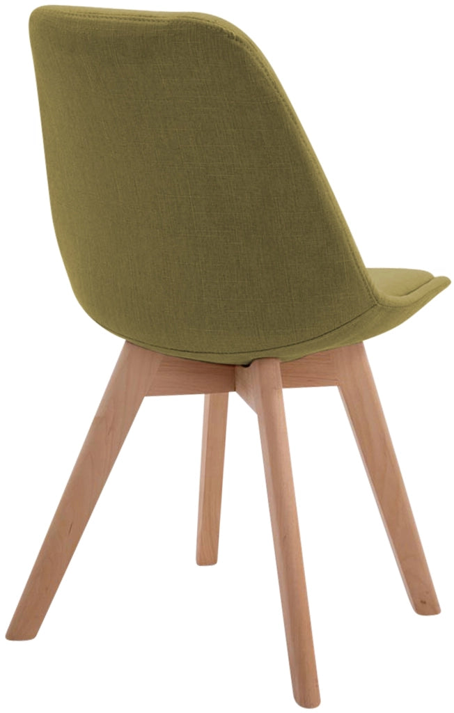 Sedia Borneo Tessuto V2 verde,natura