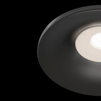 Faretto da incasso Downlight in Alluminio Barret Nero