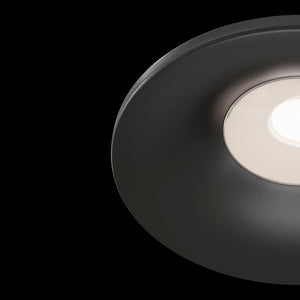 Faretto da incasso Downlight in Alluminio Barret Nero
