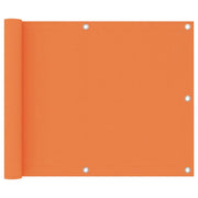 Schermo per balcone schermo per la privacy 75 x 500 cm tessuto Oxford arancione 02_0010300