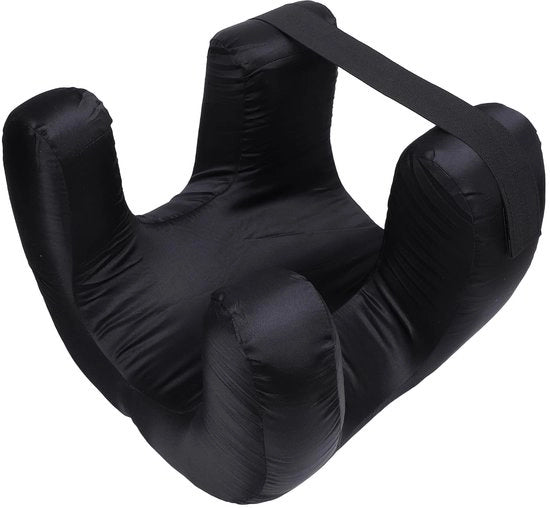 Cuscino per il viso per massaggi - Ergonomico - Cuscino di bellezza con schiuma di lana di cotone - Riduce la pressione - Esperienza di sonno confortevole - Prevenzione delle rughe
