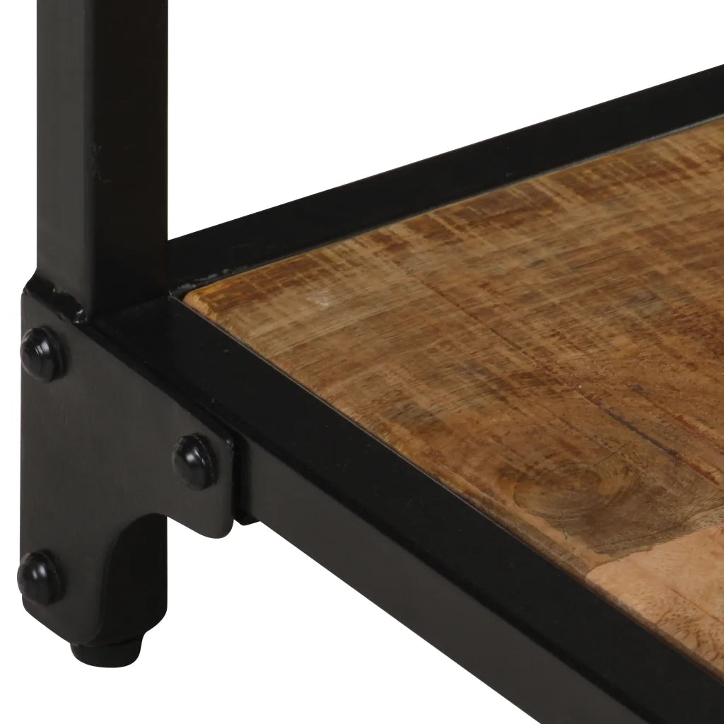 Tavolino da CaffÃ¨ 40x40x36 cm in Legno Massello di Mango Grezzo cod mxl 57209