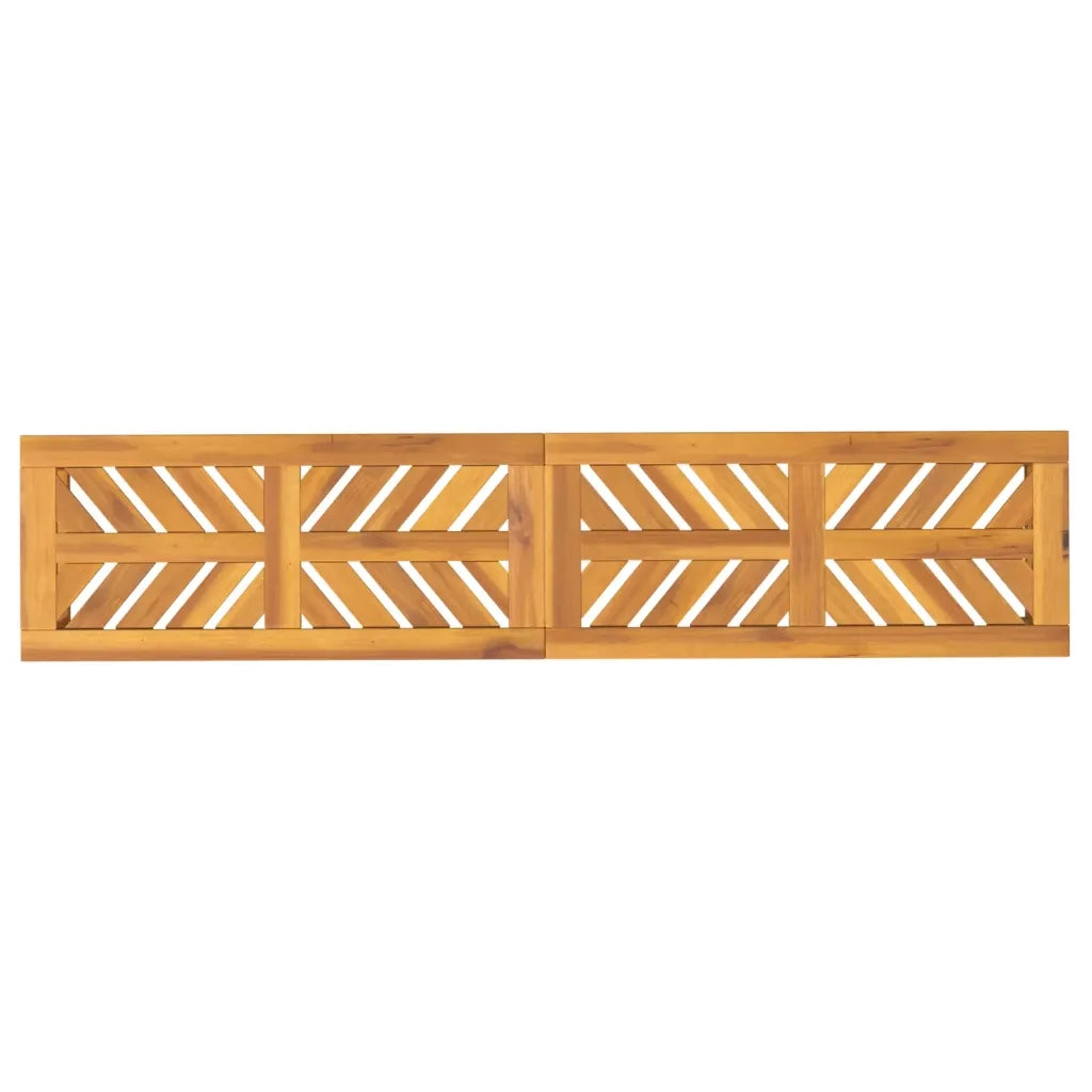 Panchina da Giardino | Panca da Giardino 150 cm in Legno Massello di Acacia