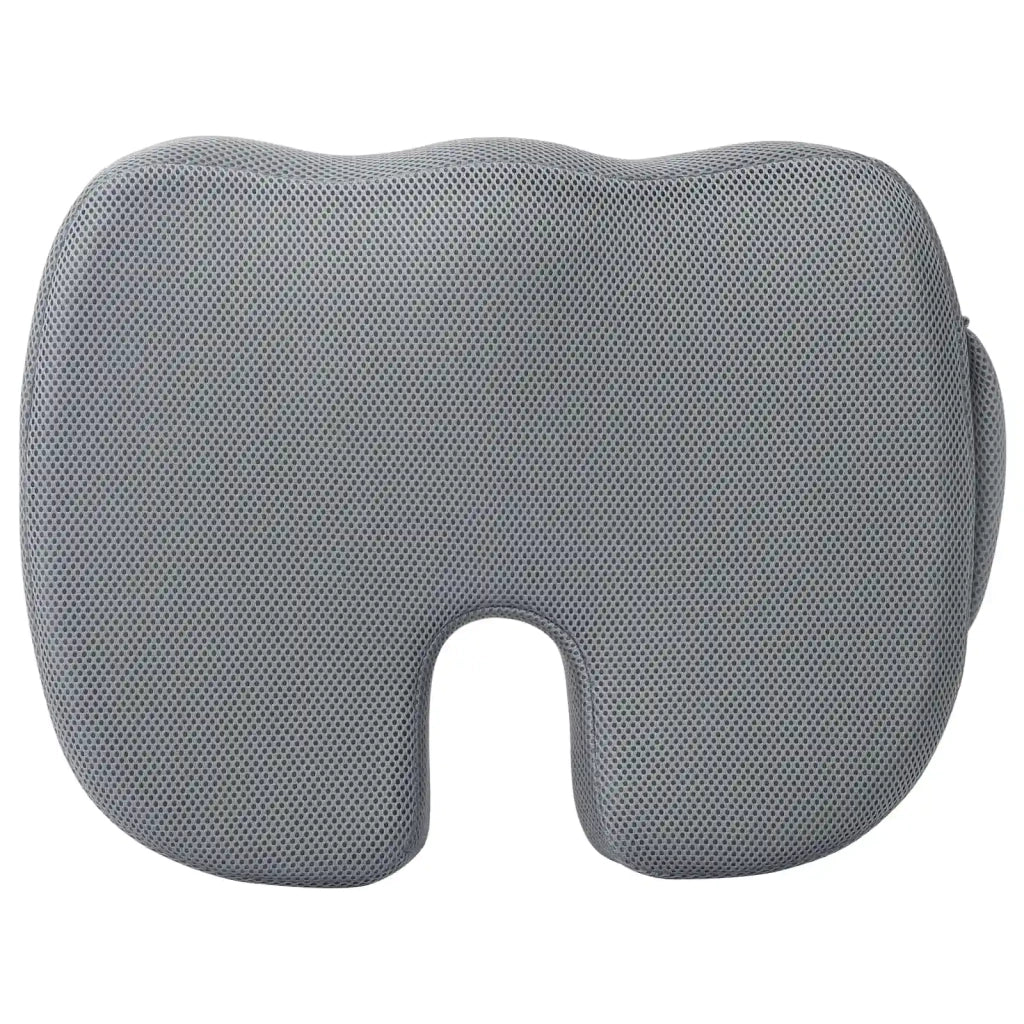 Cuscino per la seduta Grigio 47 x 37 x 8 cm Schiuma Memory 42012684