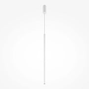Maytoni Lampadario moderno Pro Extra 1 luce LED integrato bianco metallo