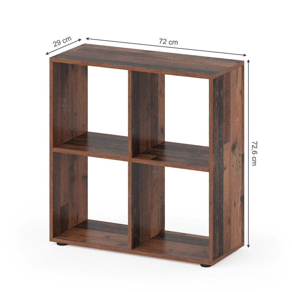 Vicco Scaffale Legno antico 72.6 x 72 cm