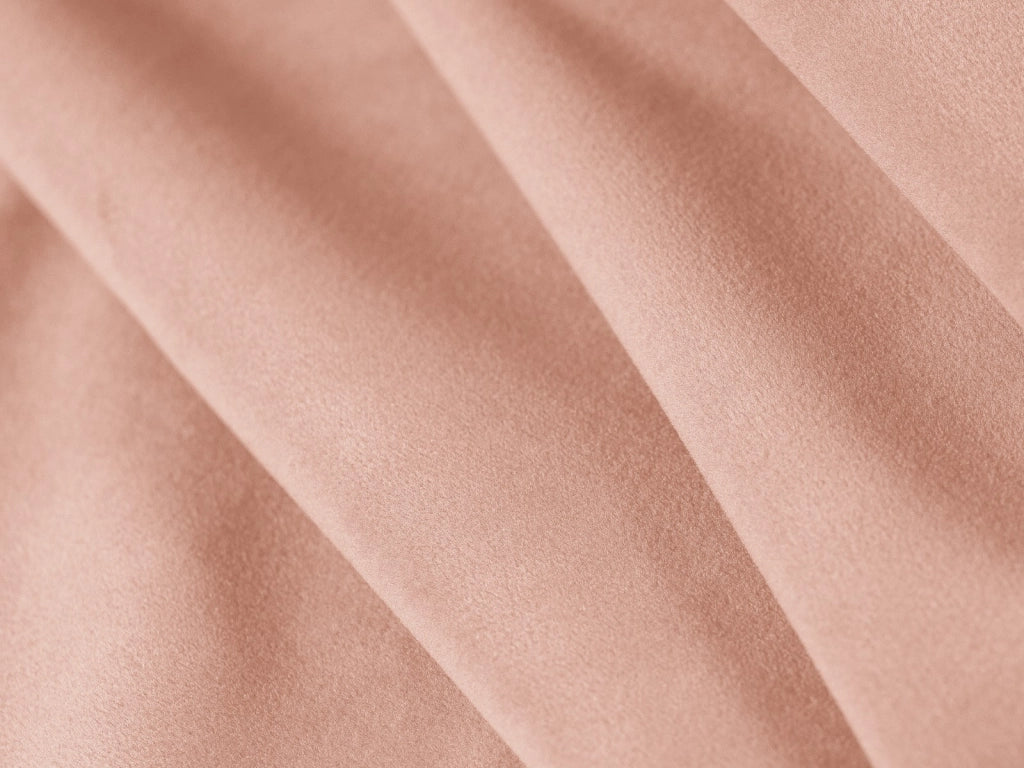 Cosmopolitan Design - Divano angolare modulare reversibile "Rome" 4 posti in velluto rosa 