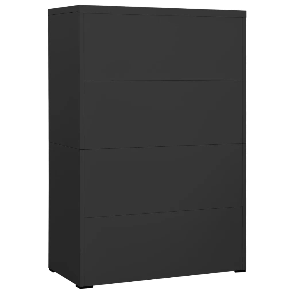 Armadio Classificatore Antracite 90x46x134 cm in Acciaio cod mxl 65340