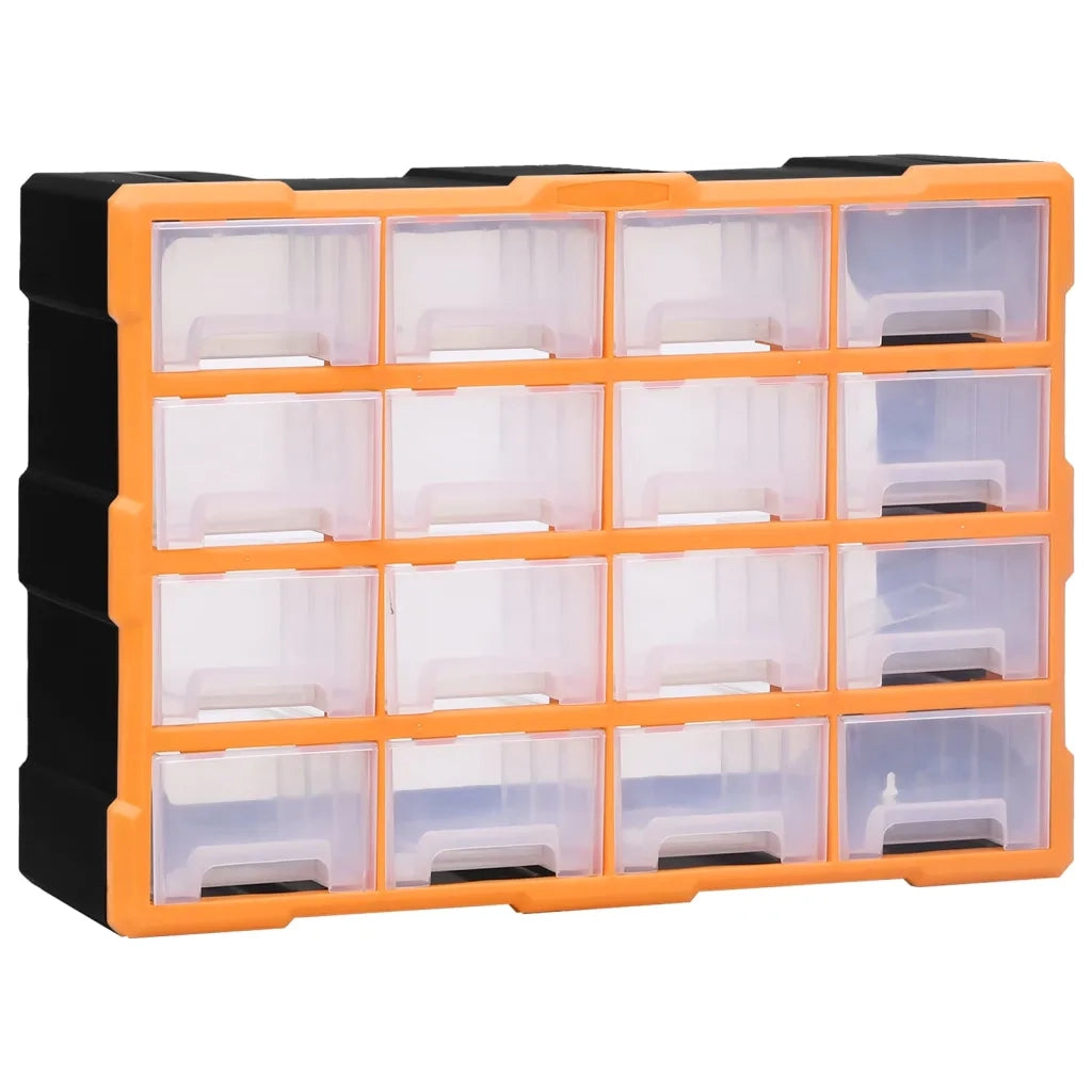 Mobile Contenitore con 16 Cassetti Medi 52x16x37 cmcod mxl 129488