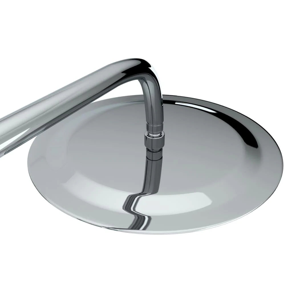 Set doccia da bagno con due soffioni e doccetta in acciaio inox 02_0003786